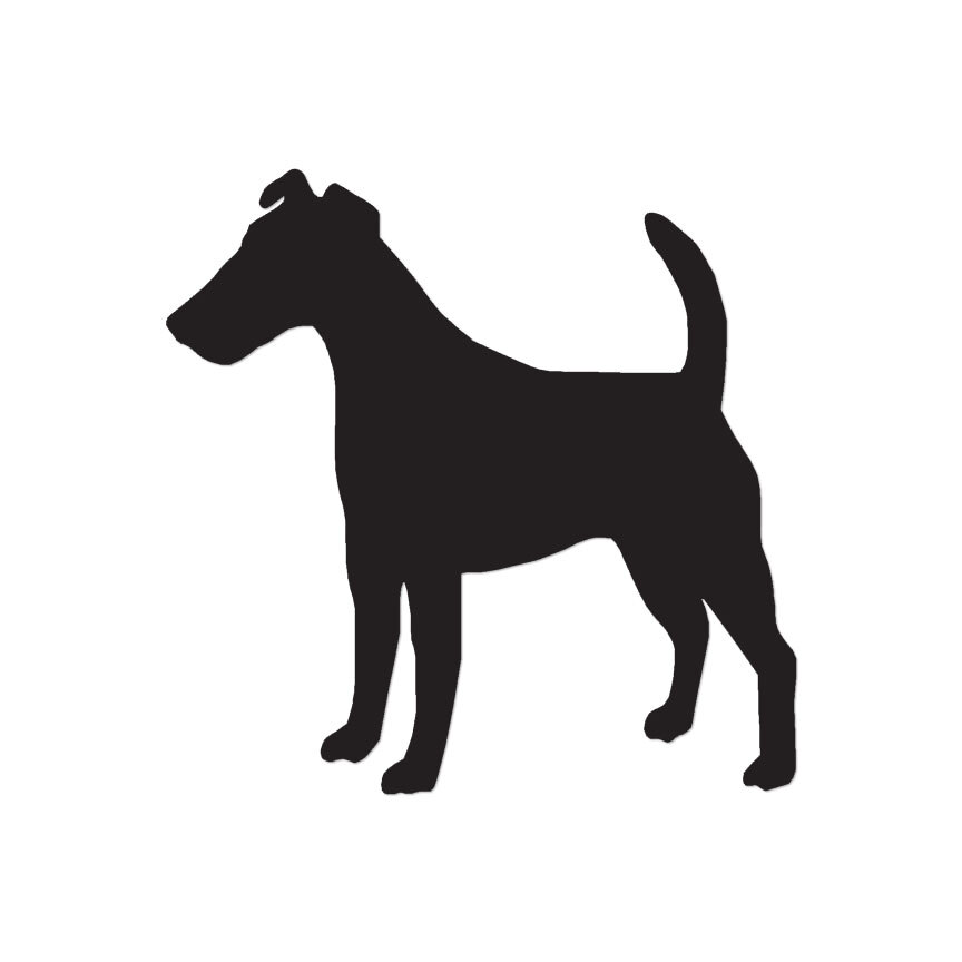 Smooth Fox Terrier Dog Breed – Decal Sticker – Multiple Colors & Sizes – ebn2014