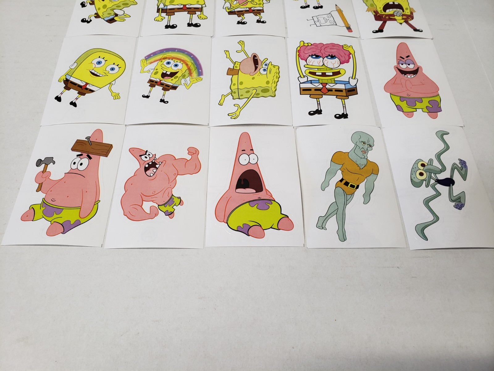 SpongeBob SquarePants Memes Stickers set 15 High Quality Photo Vinyl-easy peel
