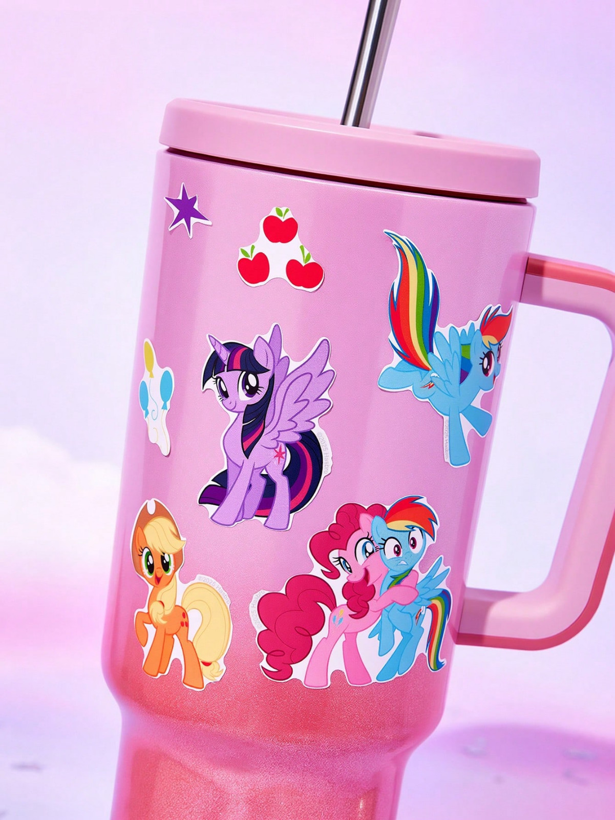 My Little Pony Kawaii Y2K Party Cute Decorations Adhesive Stickers – Pack of 56