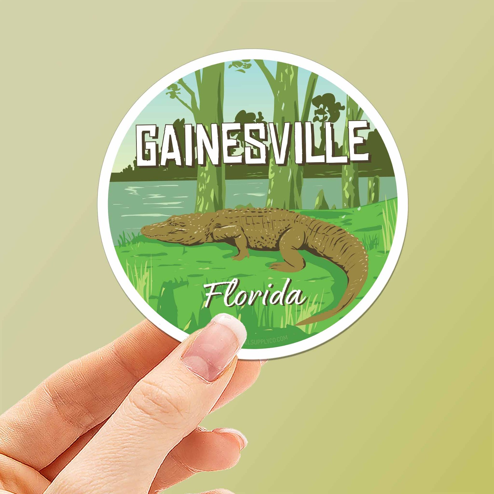 Gainesville Florida Gator Country Sticker – Cool FL Decals