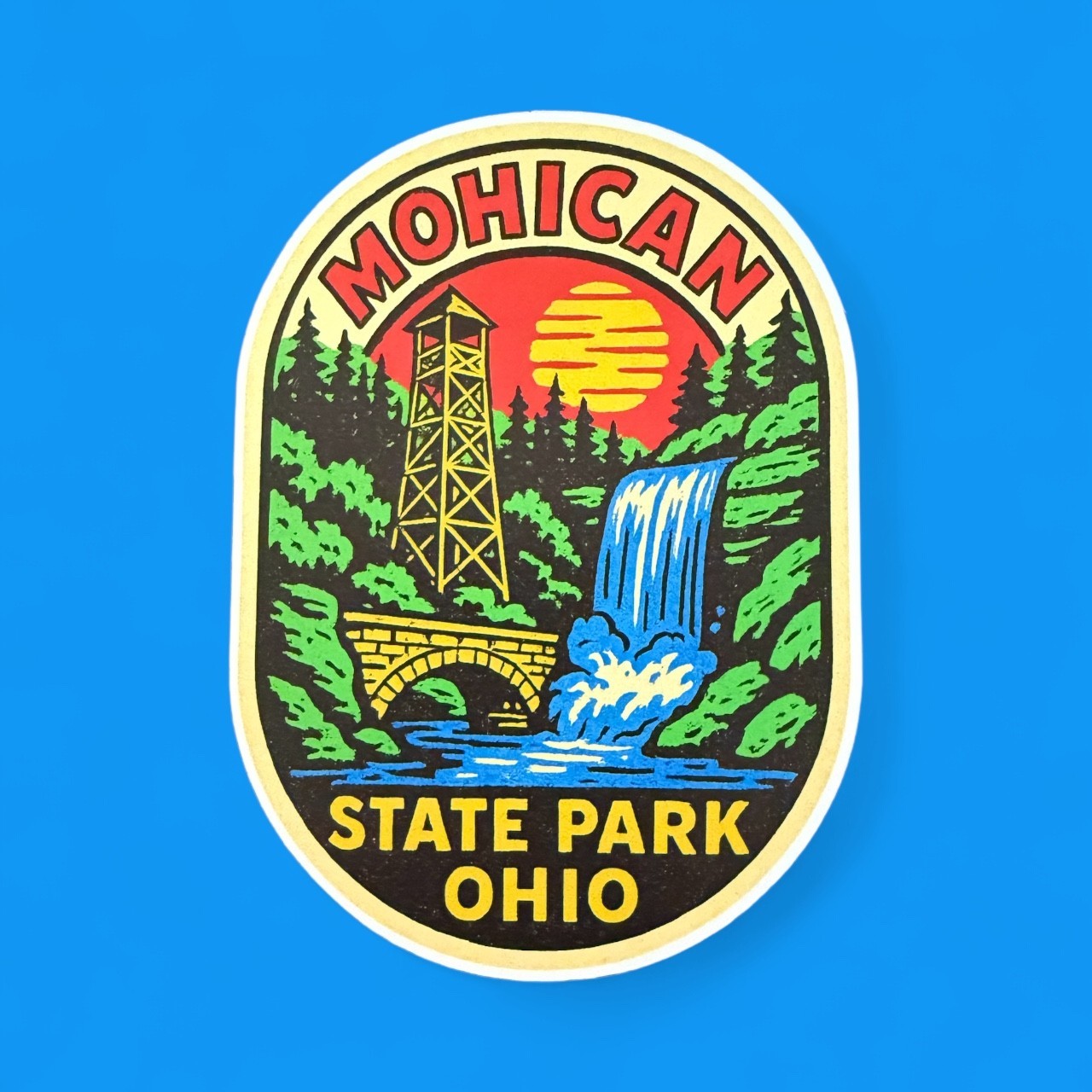 Mohican State Park Ohio Vinyl Decal Sticker 3.75" To 5" Indoor Outdoor