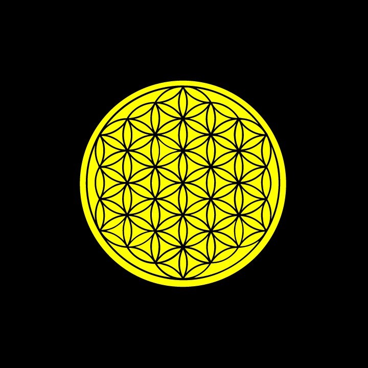 Flower Of Life, Sacred Geometry. High Quality Professional Grade vinyl decal