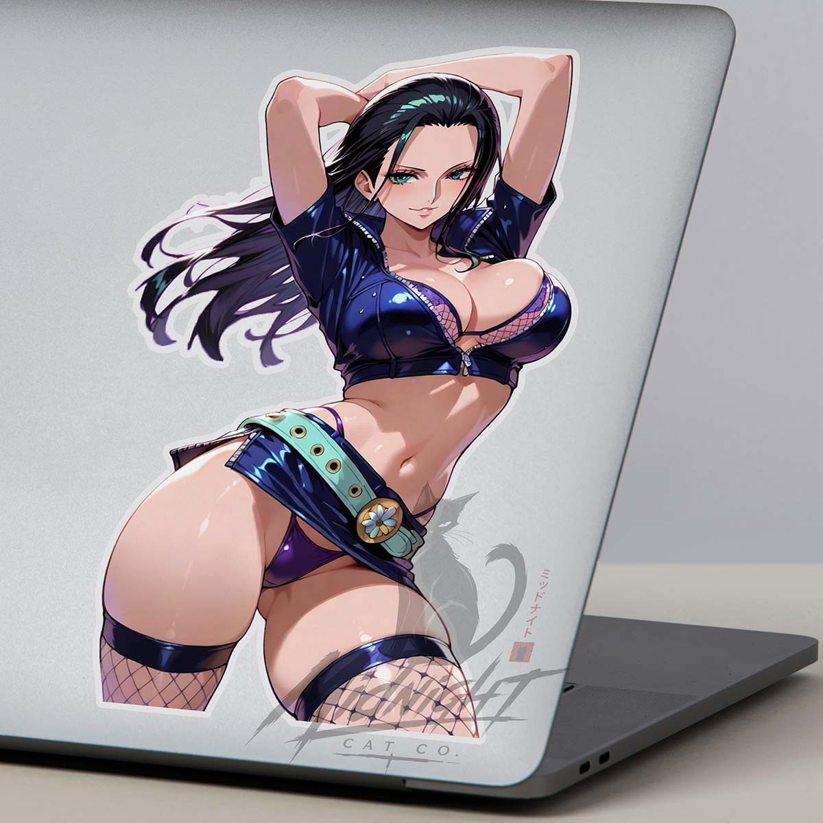 Robin Waifu 6" Sticker Anime Manga Cute Laptop Skateboard Car Tool box