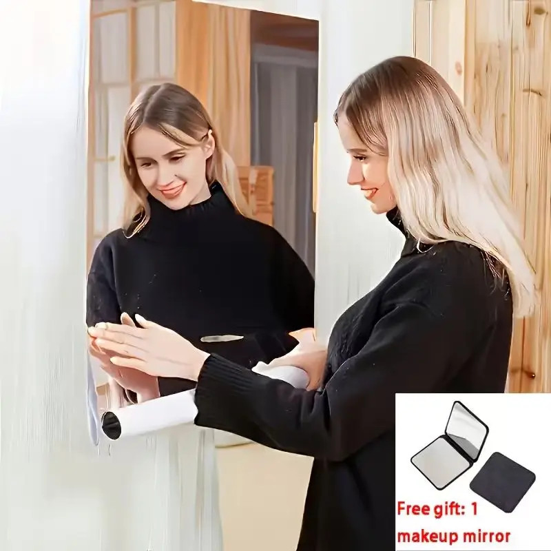 Mirror Wall Stickers Self-Adhesive Square Soft Mirror Sticker DIY Acrylic 3D Wal