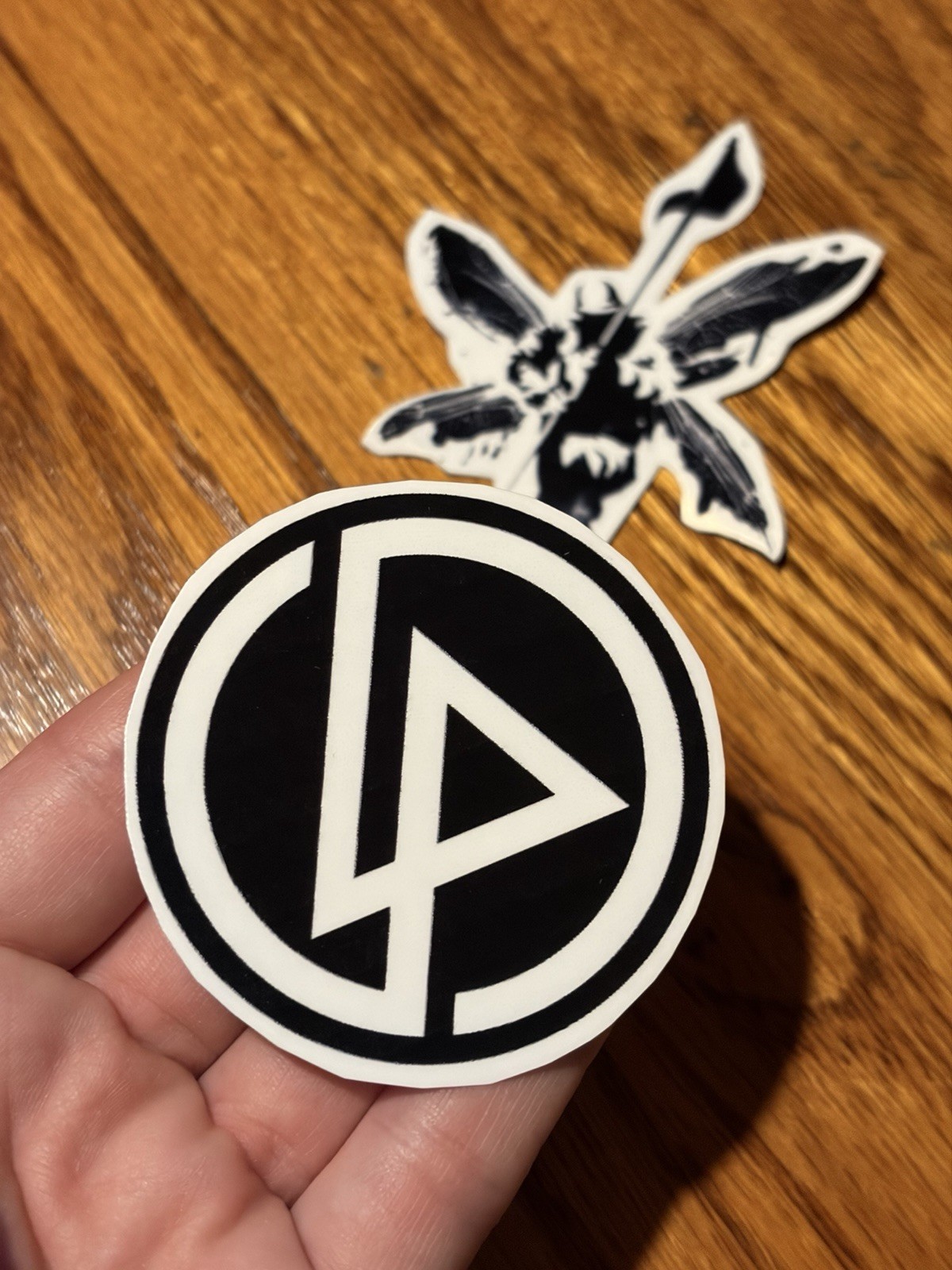 Linkin Park black & white sticker set Handmade Waterproof and glossy