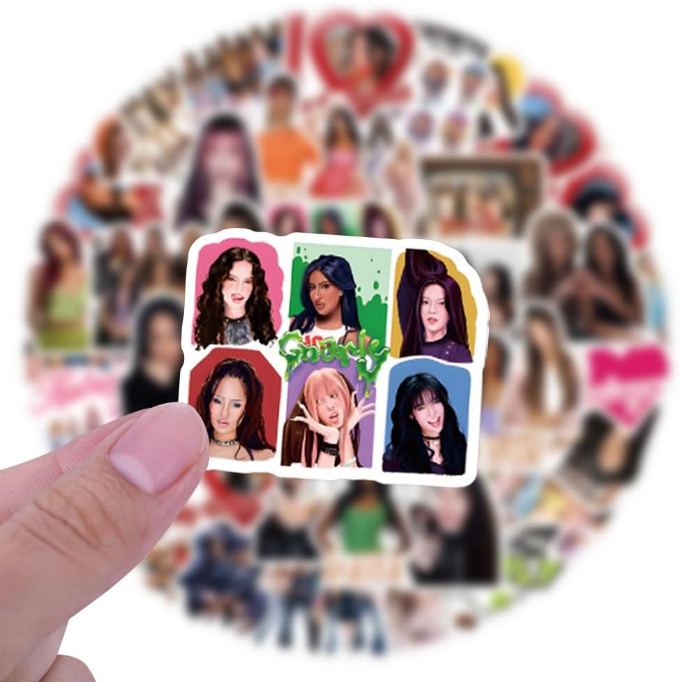 120 PCS KATSEYE Stickers, Waterproof Vinyl Pop Korean Girls Stickers for Laptop