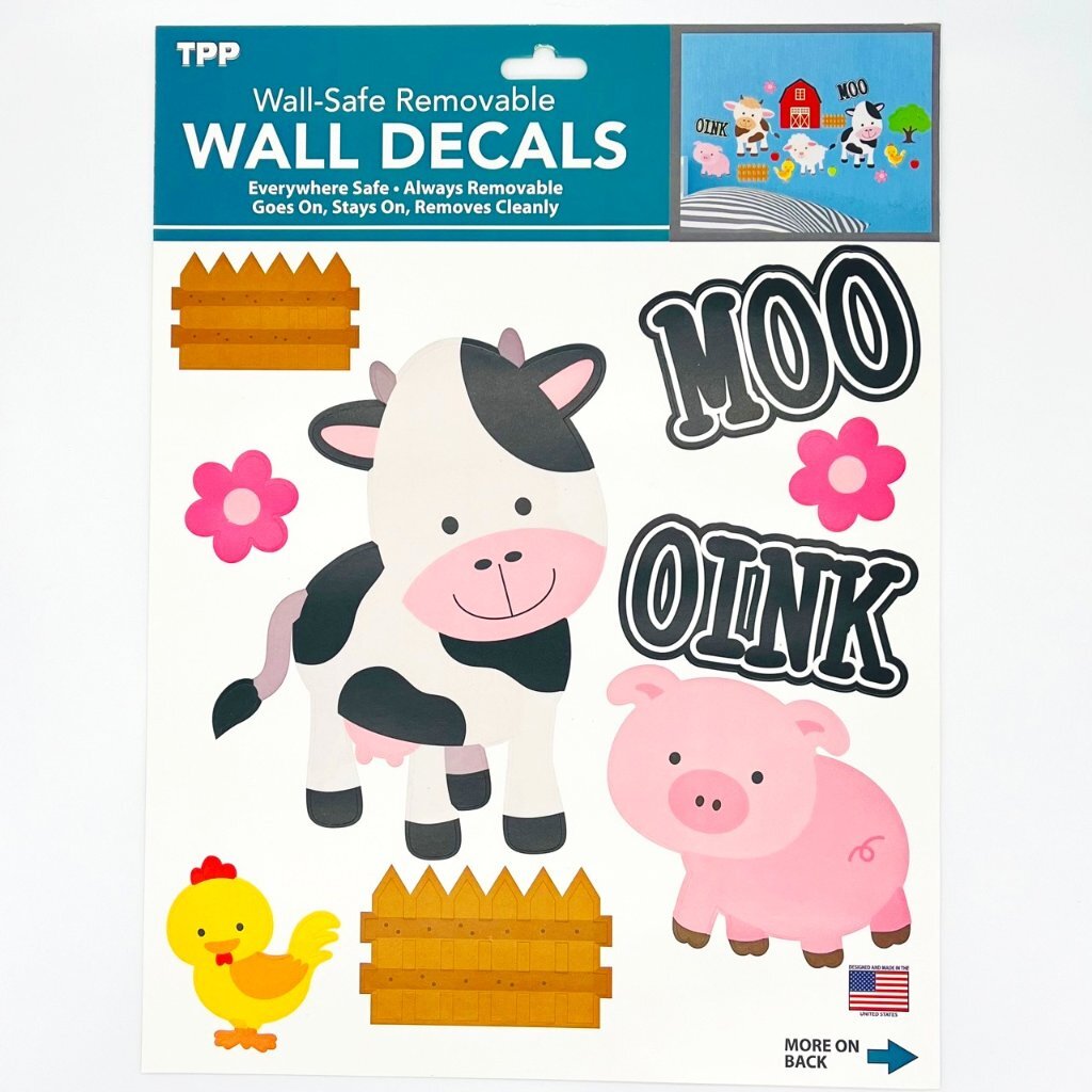 THE PEEL PEOPLE PEEL & STICK WALL DECALS: 6 CHOICES
