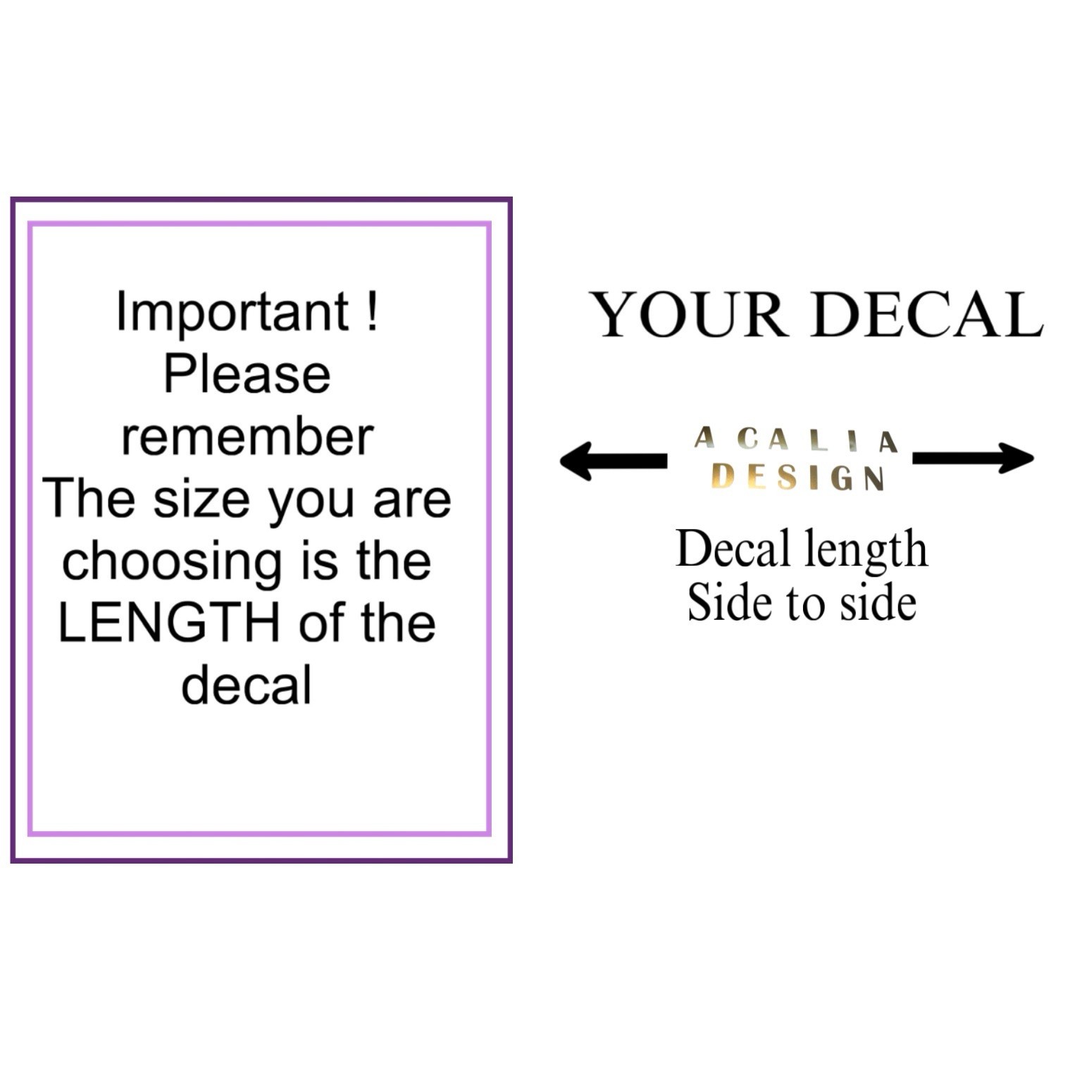 Holographic Name Personalized Decal Sticker, Custom Vinyl Lettering Text decal