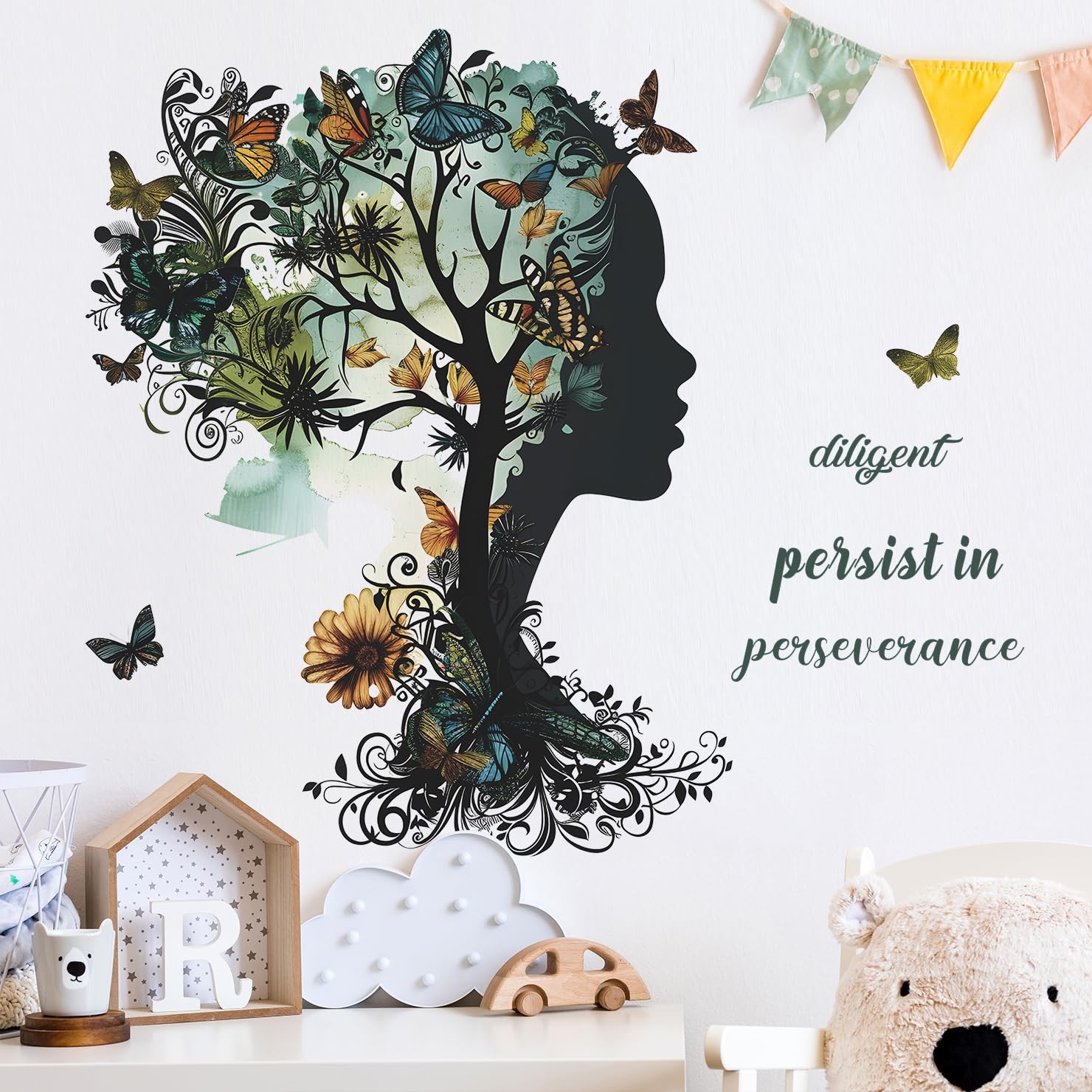 Removable Inspirational Wall Decals Peel and Stick Wall Stickers Art Positive…