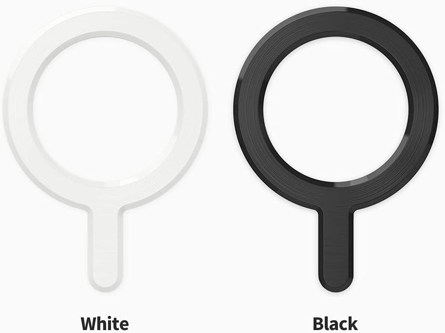 Strong Magnetic Ring for Wireless Charging, Fits iPhone and Galaxy Phones