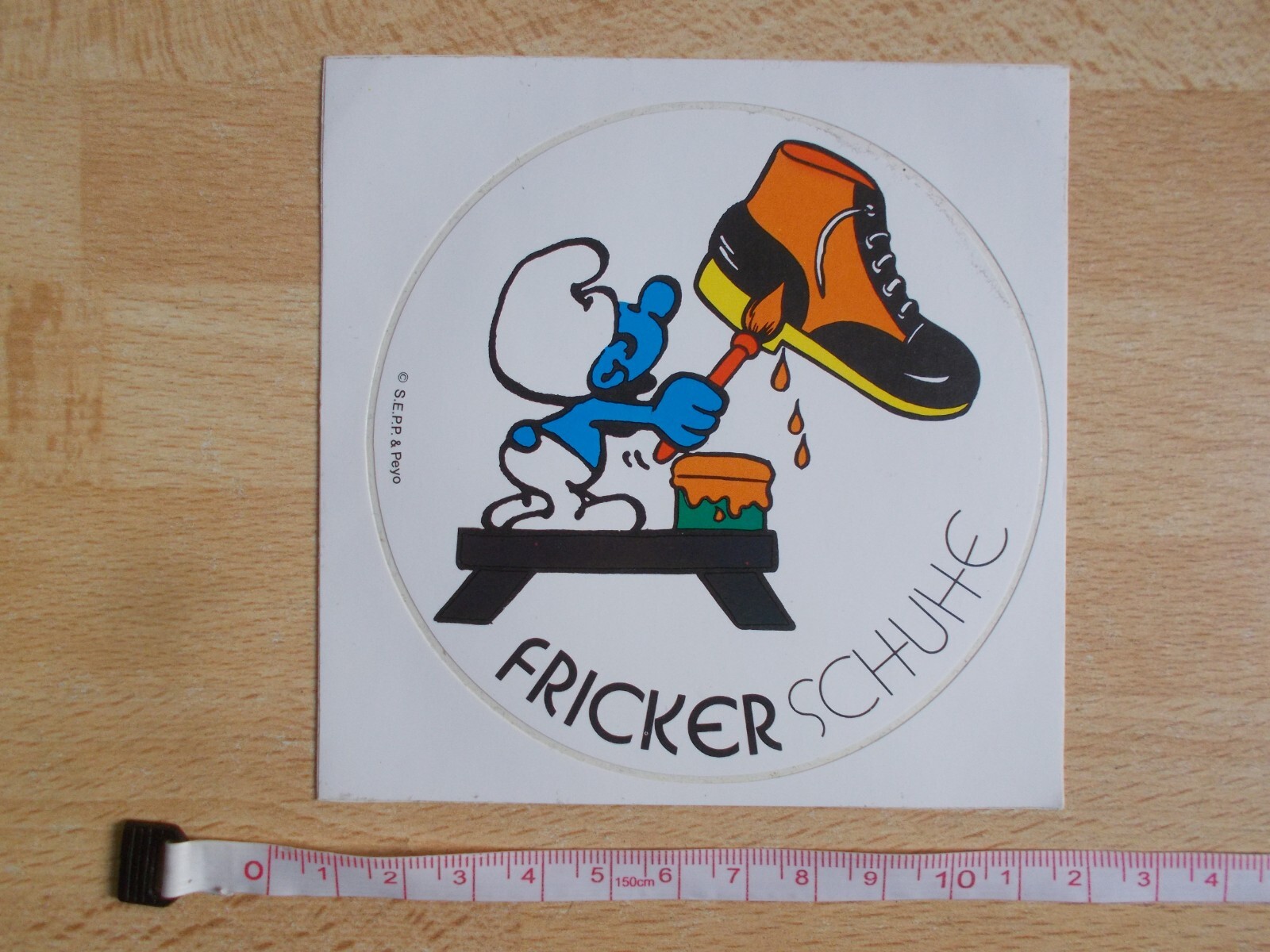 Sticker Smurf – Fricker