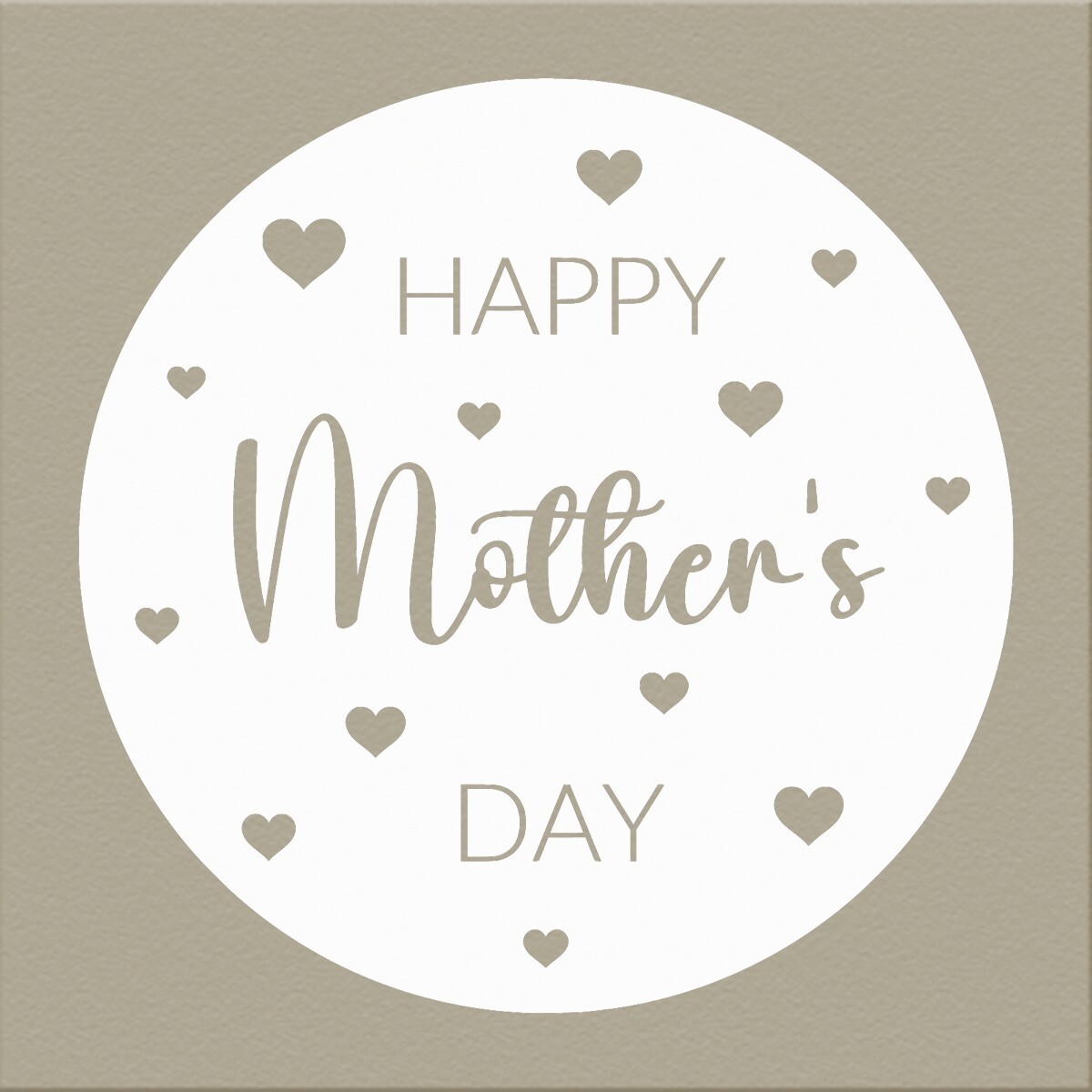 Happy Mother's Day Window Sticker Mothering Sunday Love Decal Shop Cafe Home