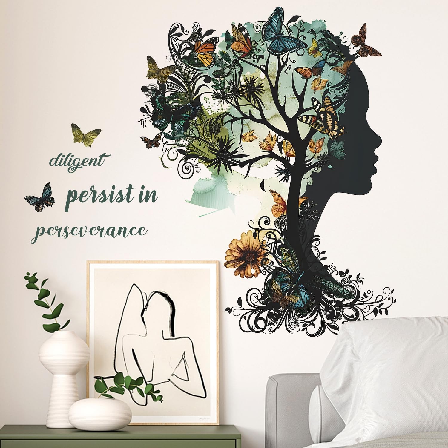 Removable Inspirational Wall Decals Peel and Stick Wall Stickers Art Positive…