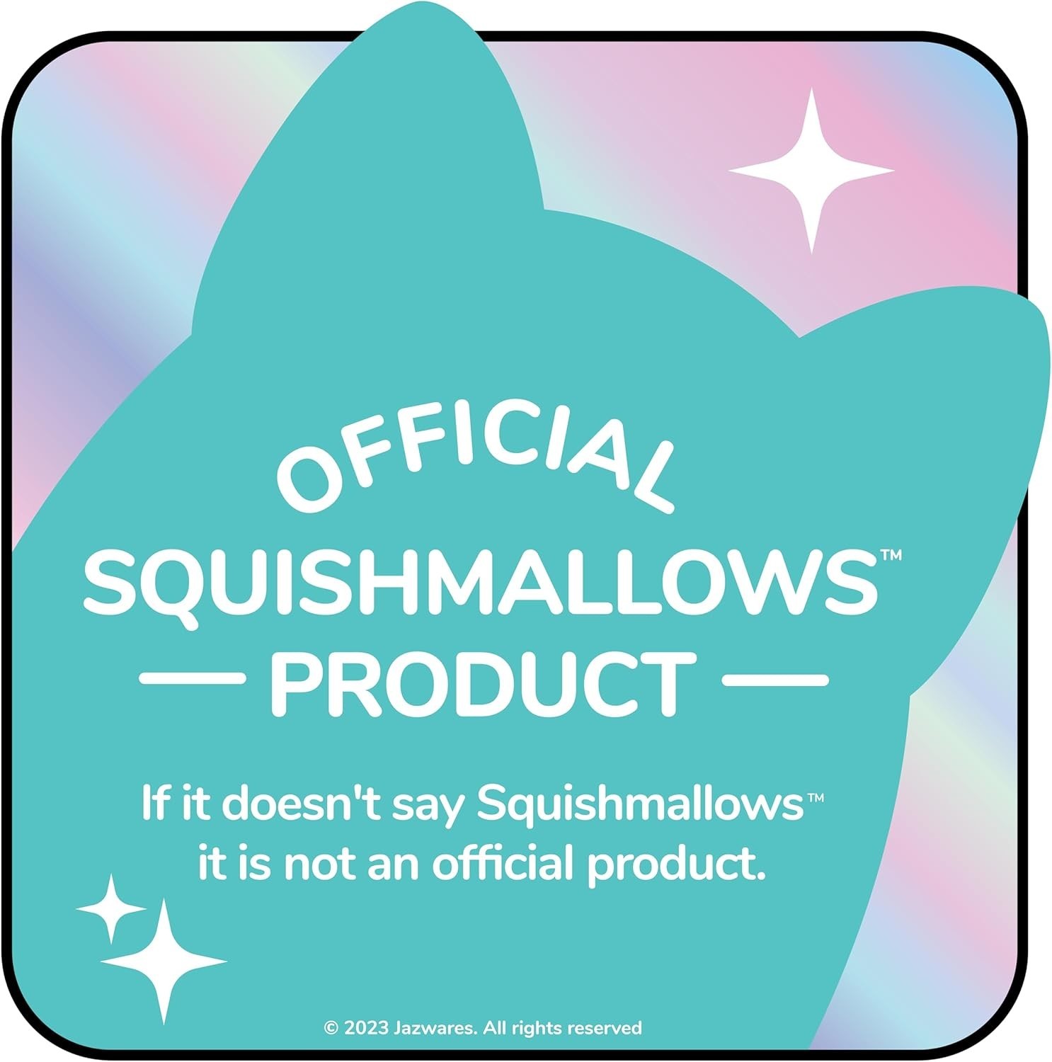 Squishmallows Original Bluey 10-Inch Bandit HugMees – Medium-Sized Ultrasoft Off