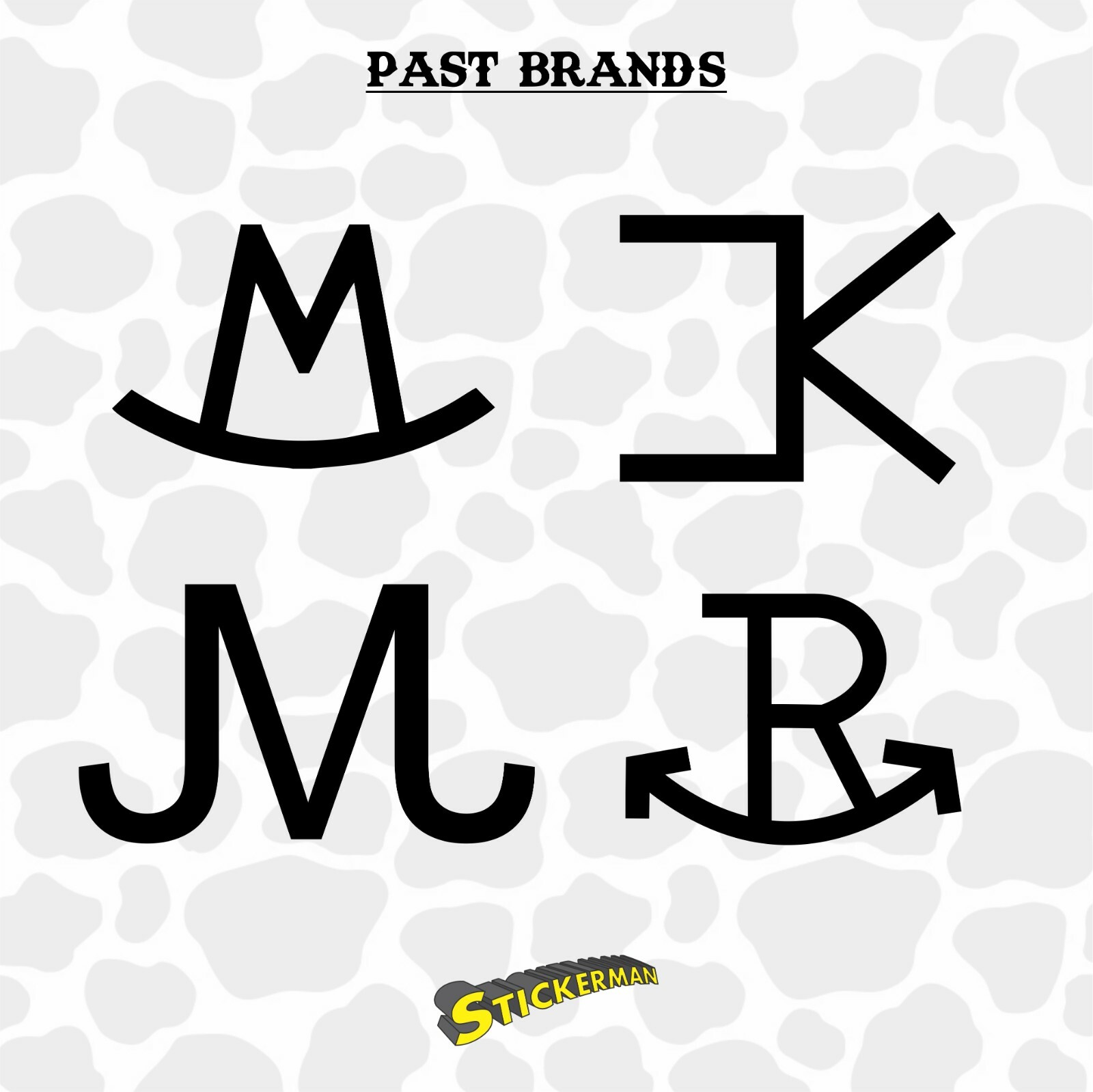 Custom Farm Cattle Brand Vinyl Decal Sticker