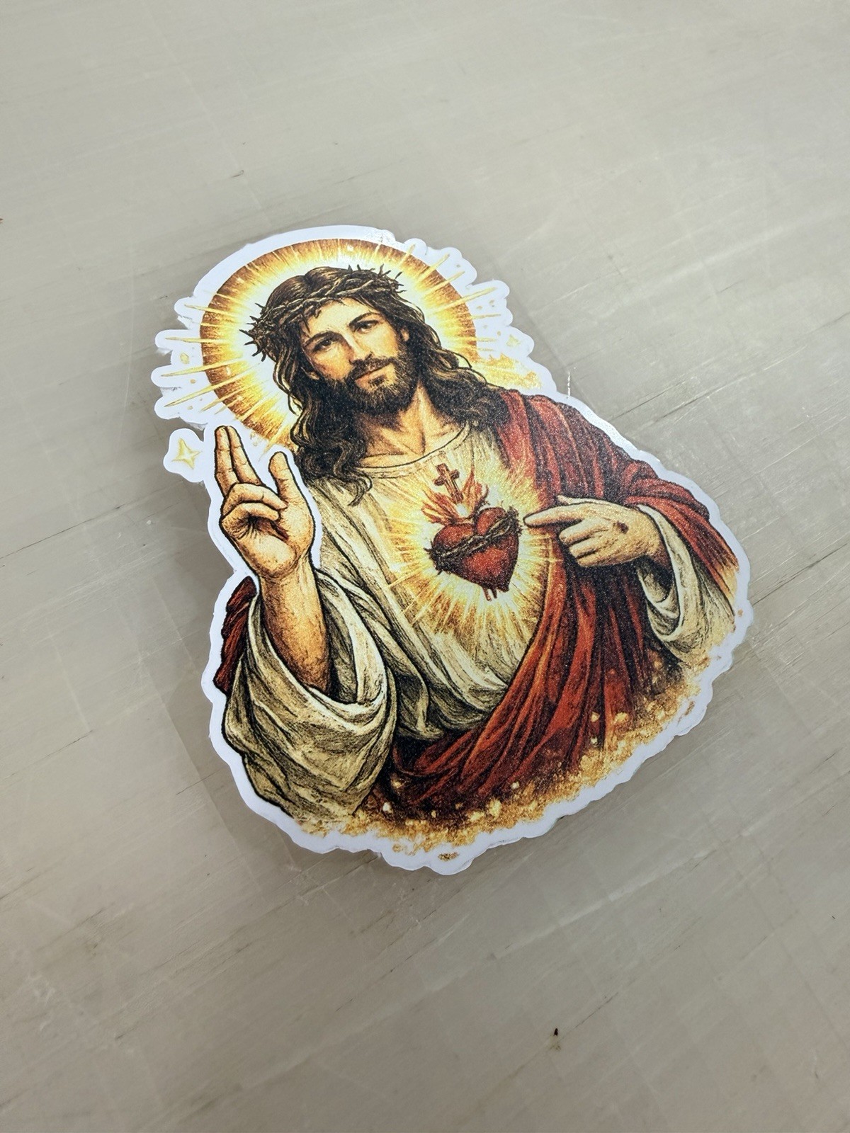Jesus Christ Christian Sticker Decal Home Office Decor Free Shipping New Vinyl