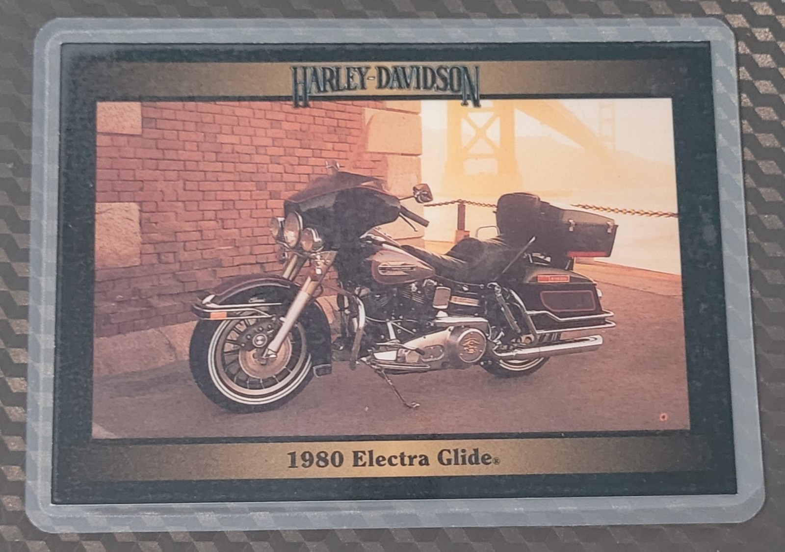 Harley Davidson Vintage Collectible Card Fridge/Locker/Cabinet Laminated Magnets