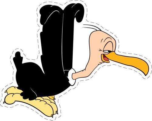 Beaky Buzzard Cartoon Sticker