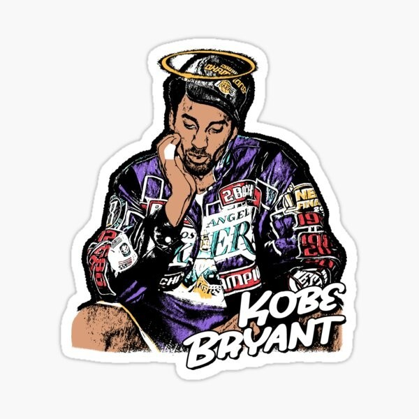 Kobe Bryant black mamba Sticker Gloss Laminate l Waterproof uv resistant