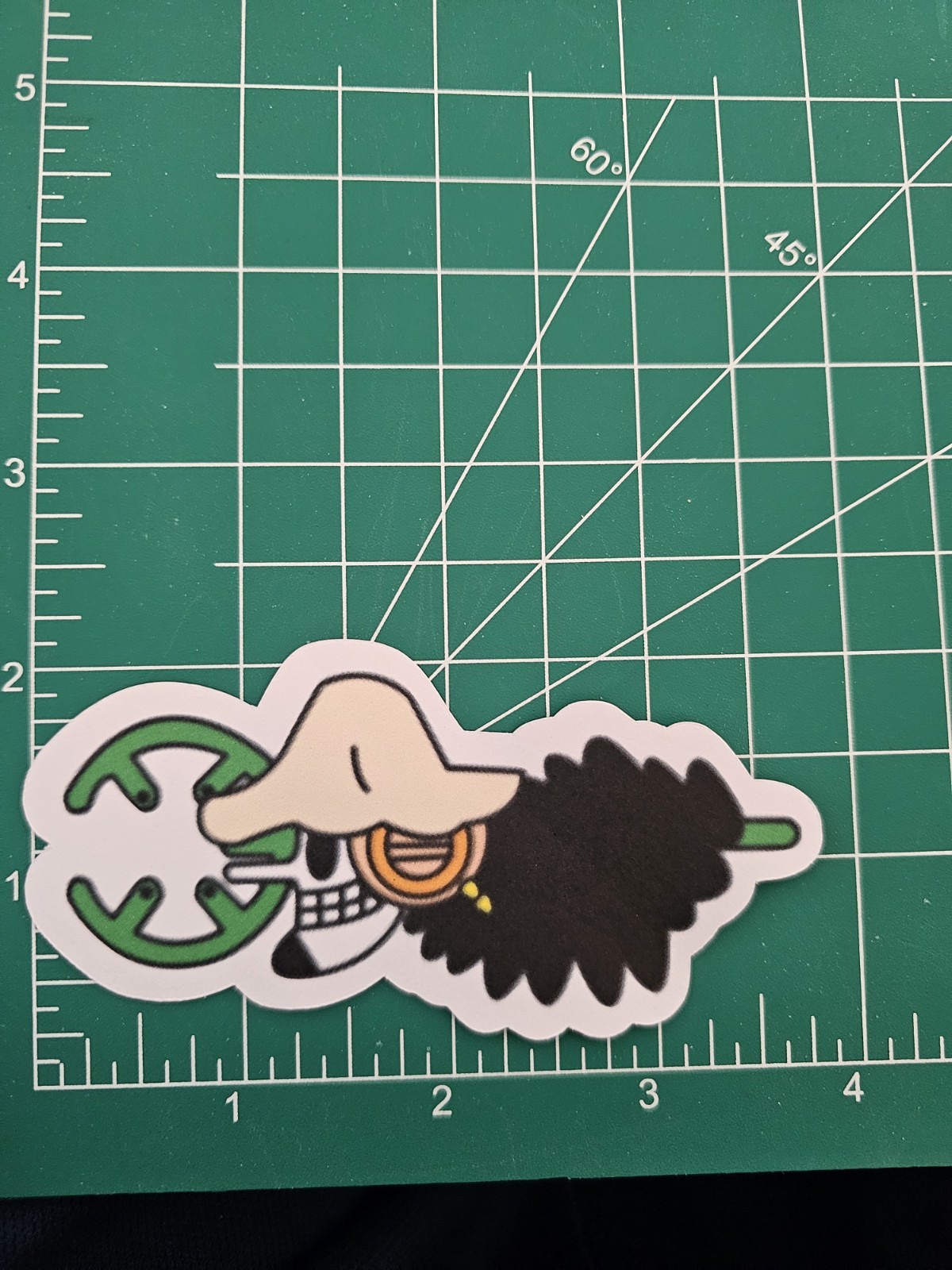 Matte Anime One Piece Stickers