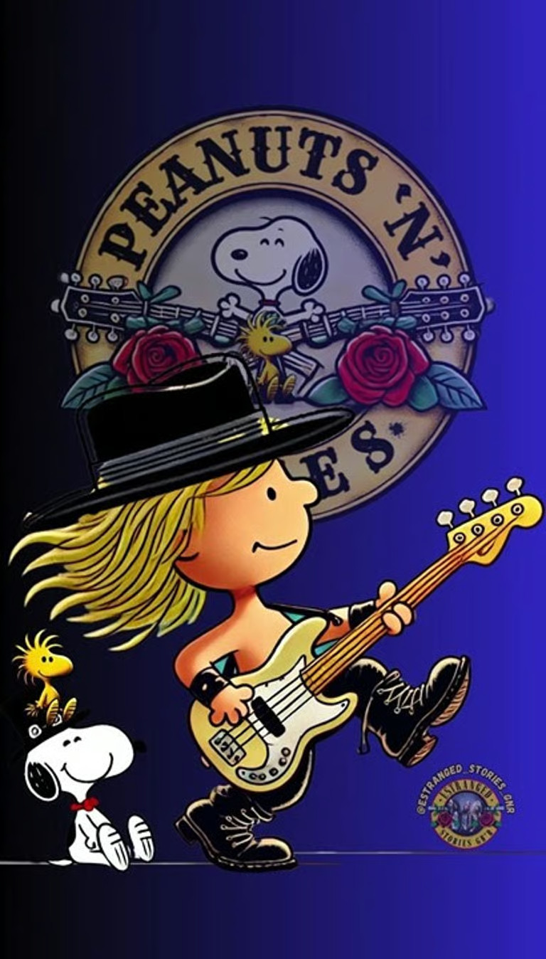 Peanuts and Roses Sticker Decal Laptop Wall Mirror Cup Tumblr Locker