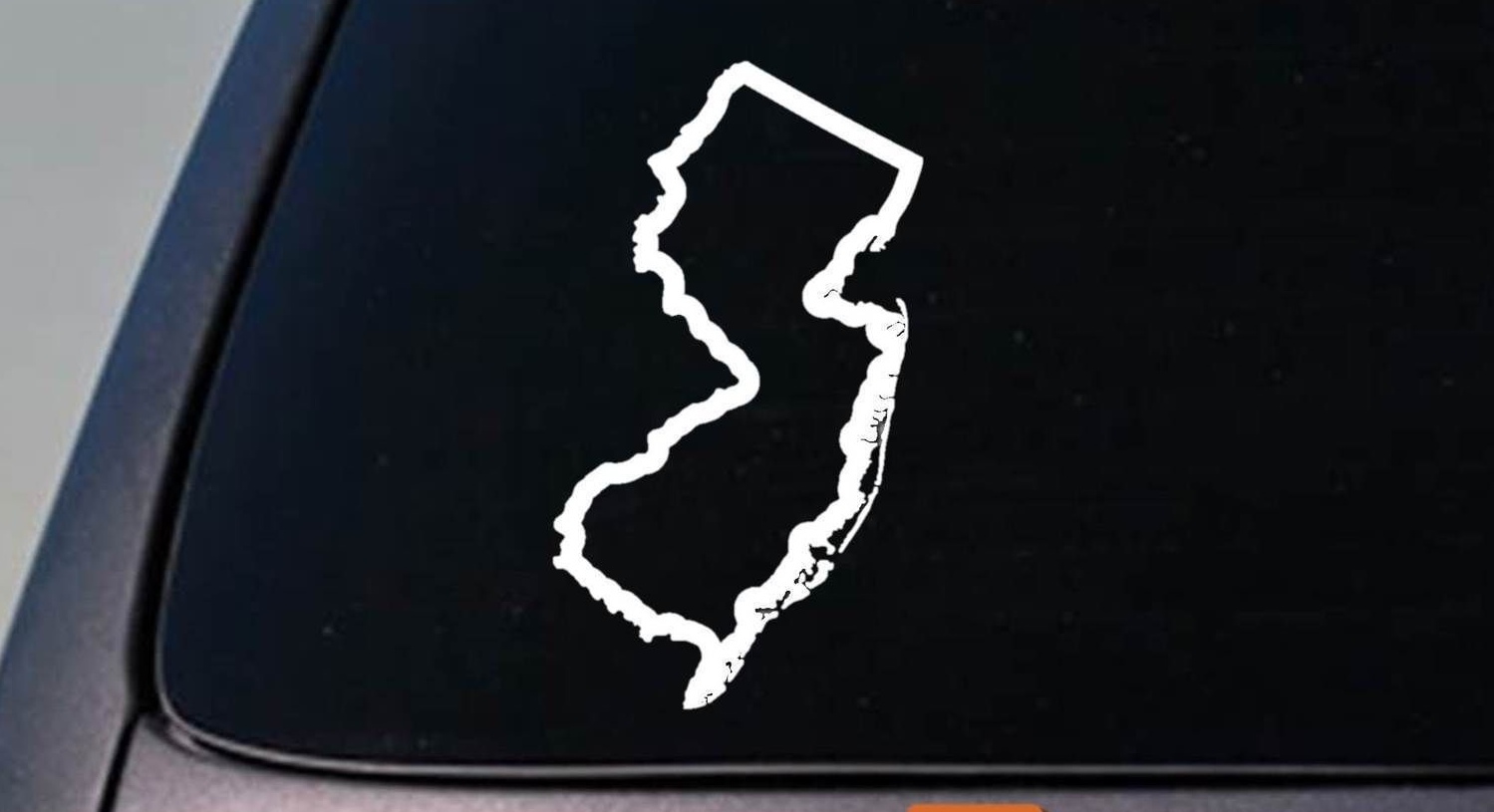 NEW JERSEY state 6" sticker decal car truck window college football basketball