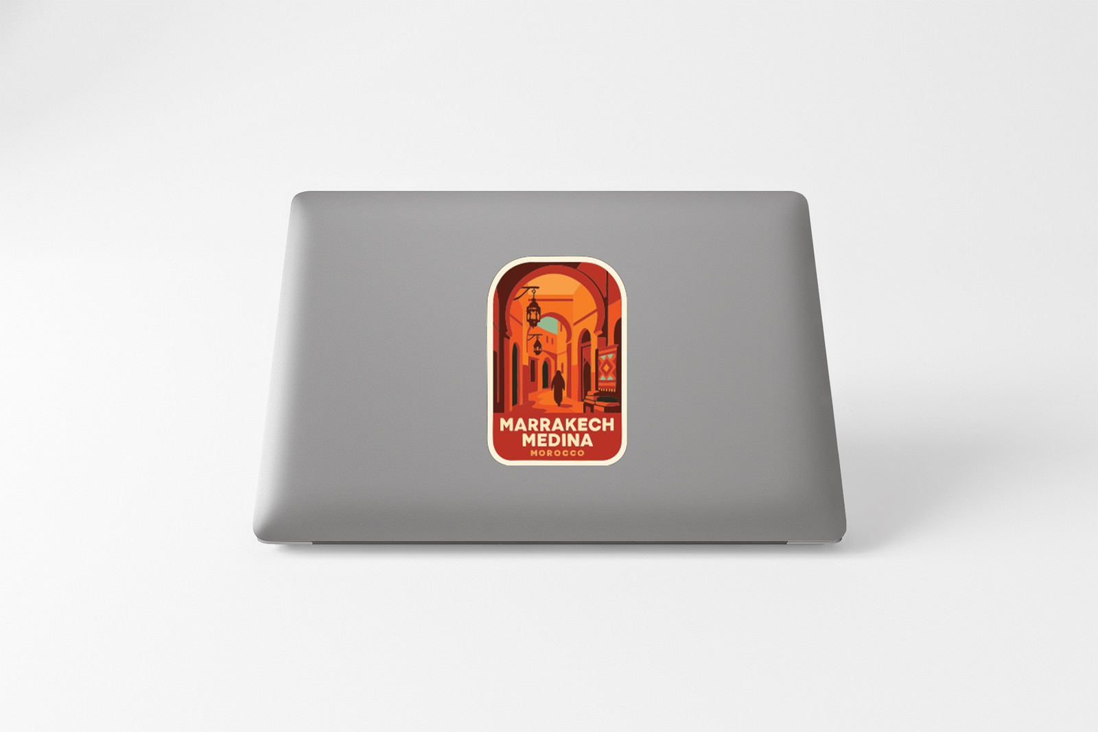 Marrakech Medina Morocco Sticker Decal Vinyl Die-Cut Symbolic Landmark Design