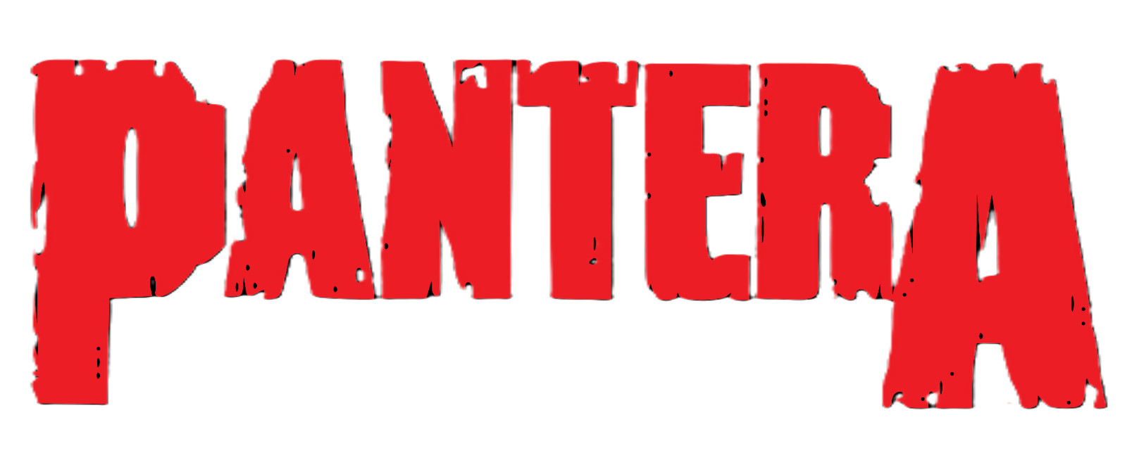 Pantera sticker logo weatherproof bumper vinyl decal