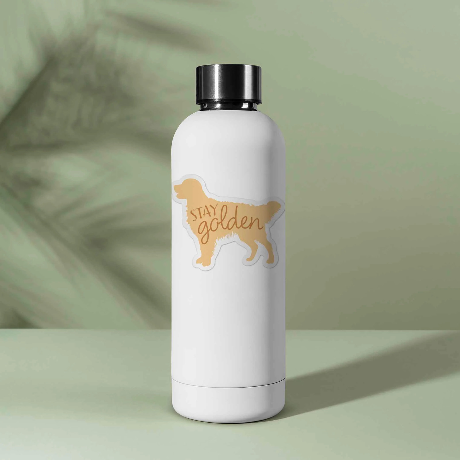 Stay Golden – Cute Golden Retriever Dog Sticker
