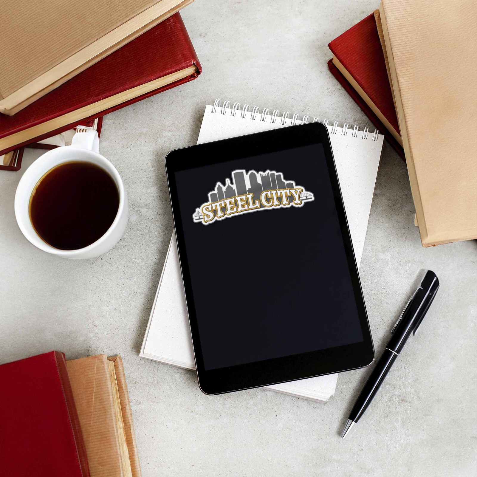 Steel City Pittsburgh Sticker – PGH Pennsylvania Decal