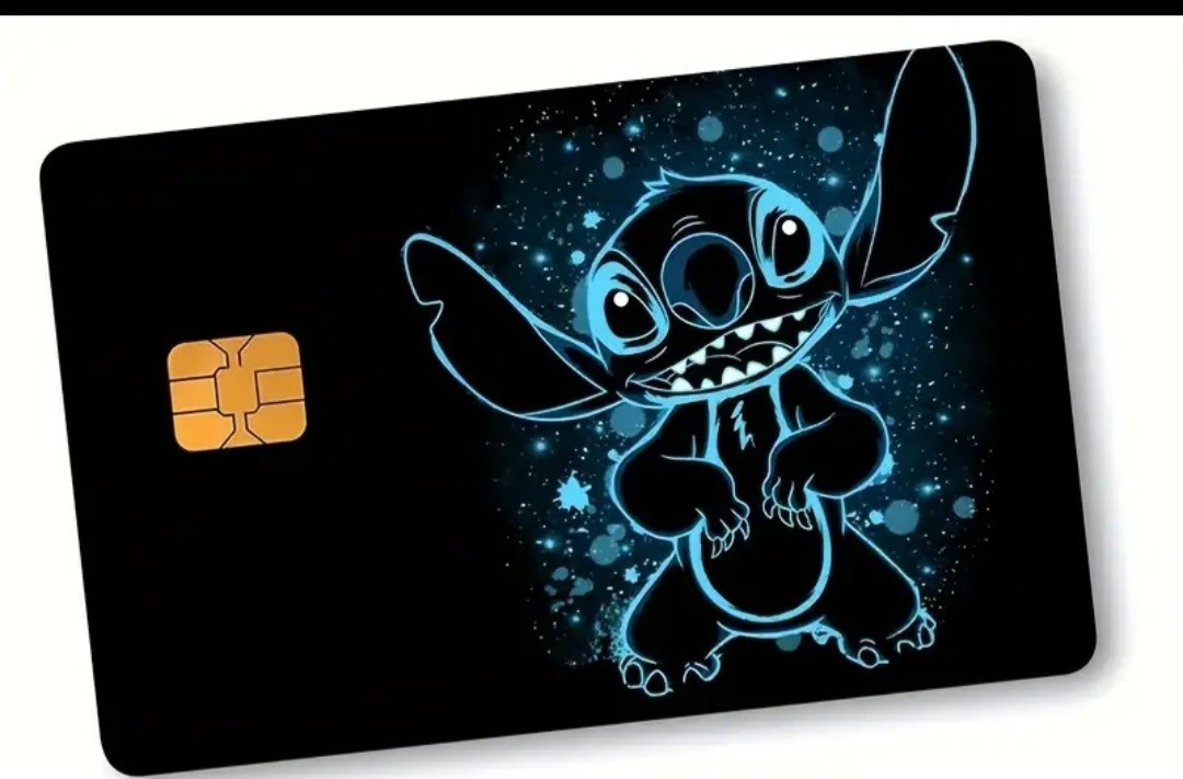 Lilo And Stitch Credit Debit Card Sticker Skin Free Shipping.