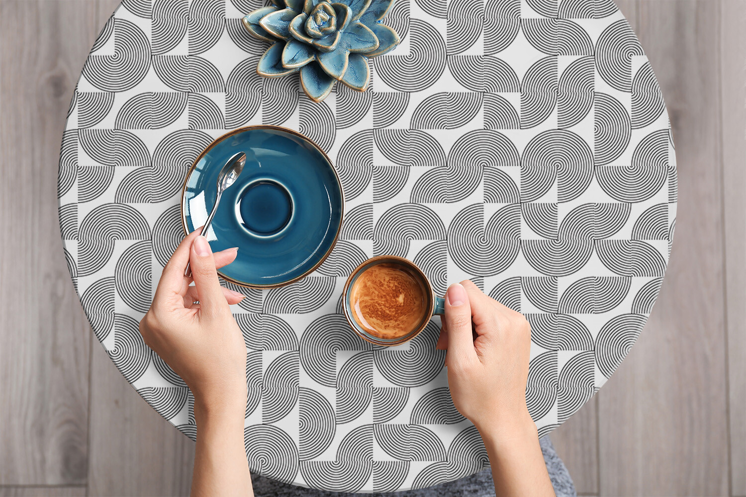 Wall Door Furniture Adhesive Decorative Sticker Decal Geometric pattern 100×50