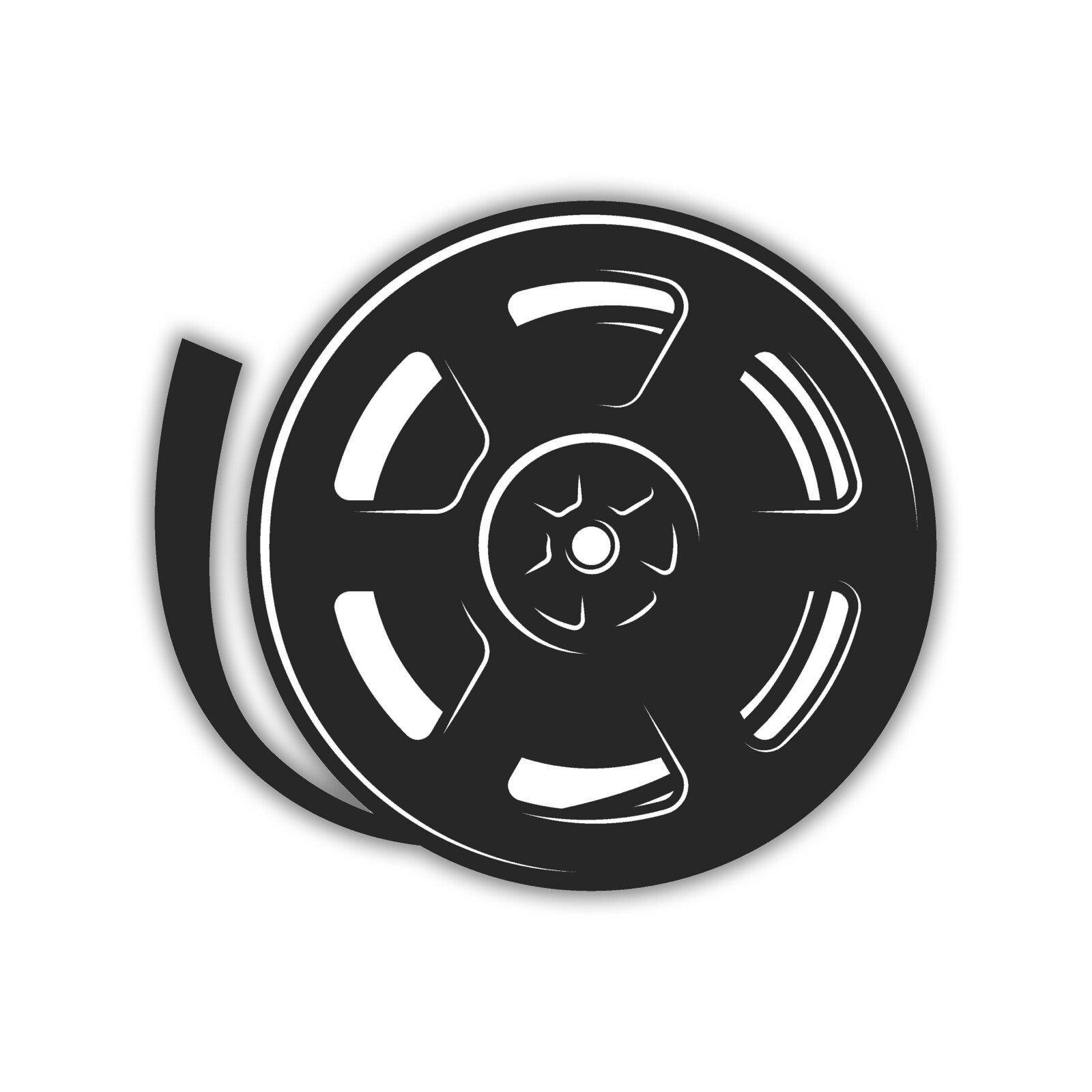 Cinema Film Sticker Vinyl Decal Wall Reel Film Real Movie Decor Car Living Room