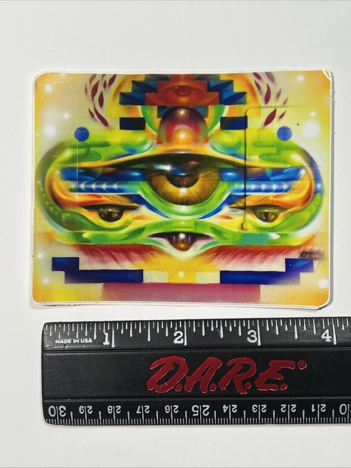 Rare VYAL ONE LOD K2S 4” Graffiti Art Vinyl Sticker Los Angeles Street Art