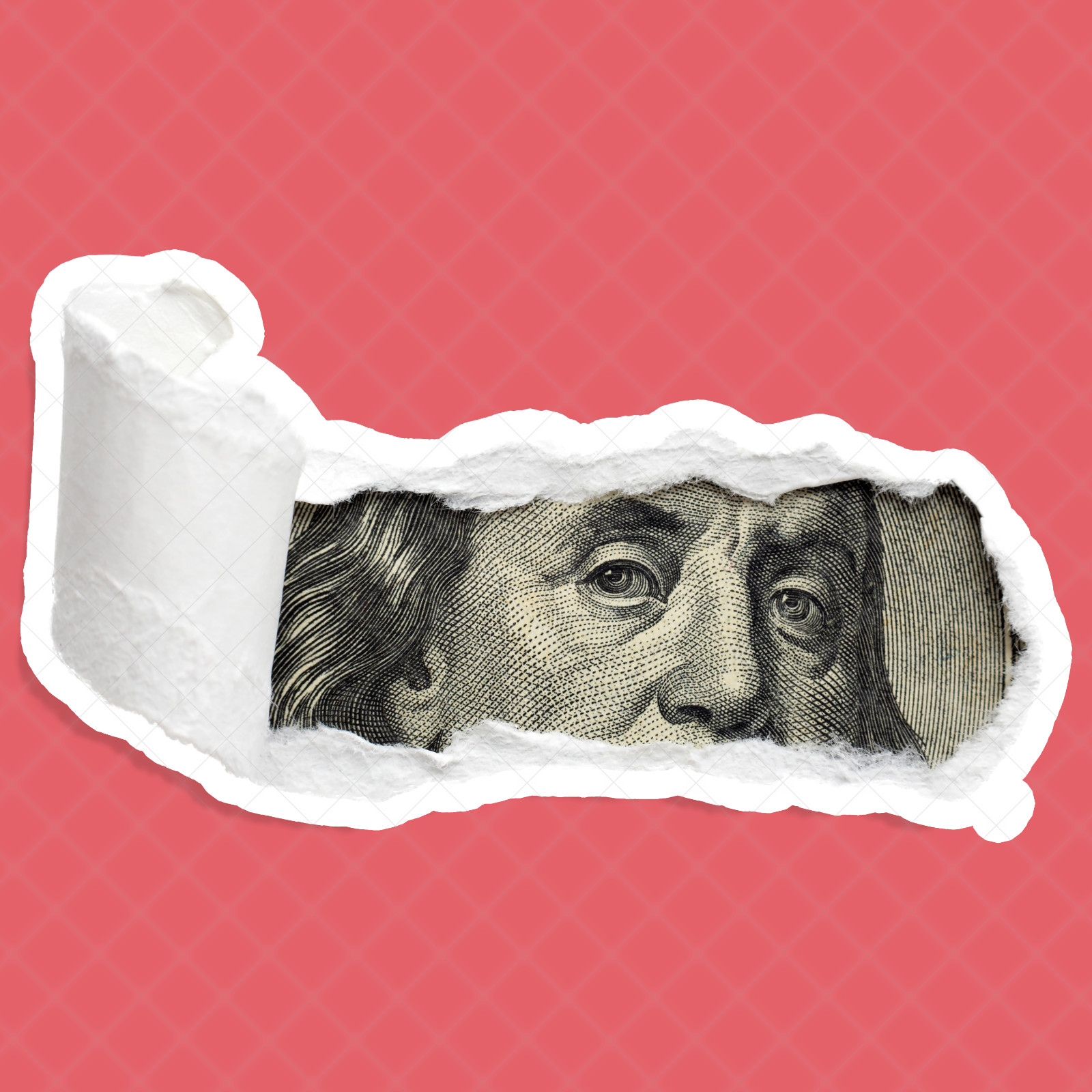 Ripped Money Sticker Realistic Waterproof – Buy Any 4 For $1.74 Each Storewide!