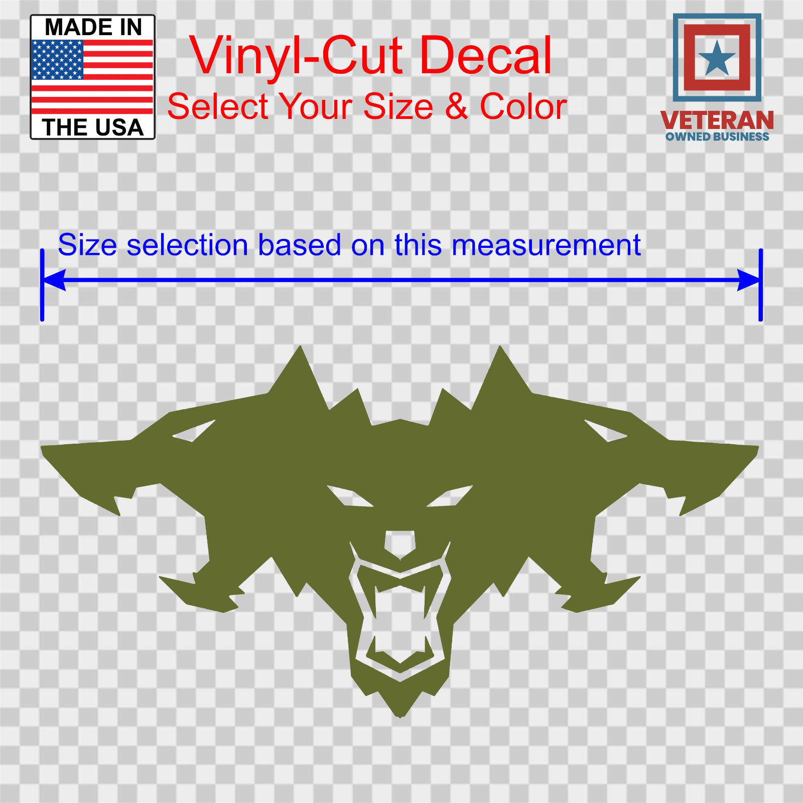 Cyberbeast Vinyl Decal – Aggressive Beast Logo Car Truck Sticker-Up To 22" Wide