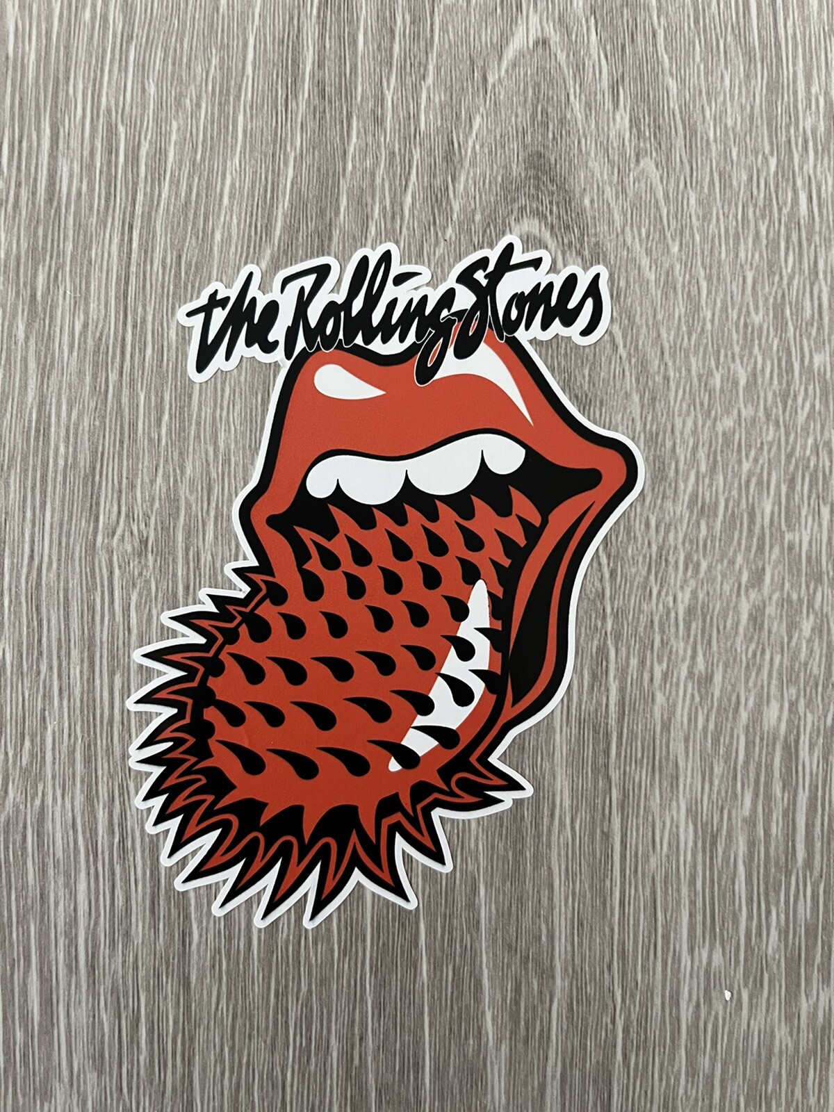 rolling stones tongue sticker