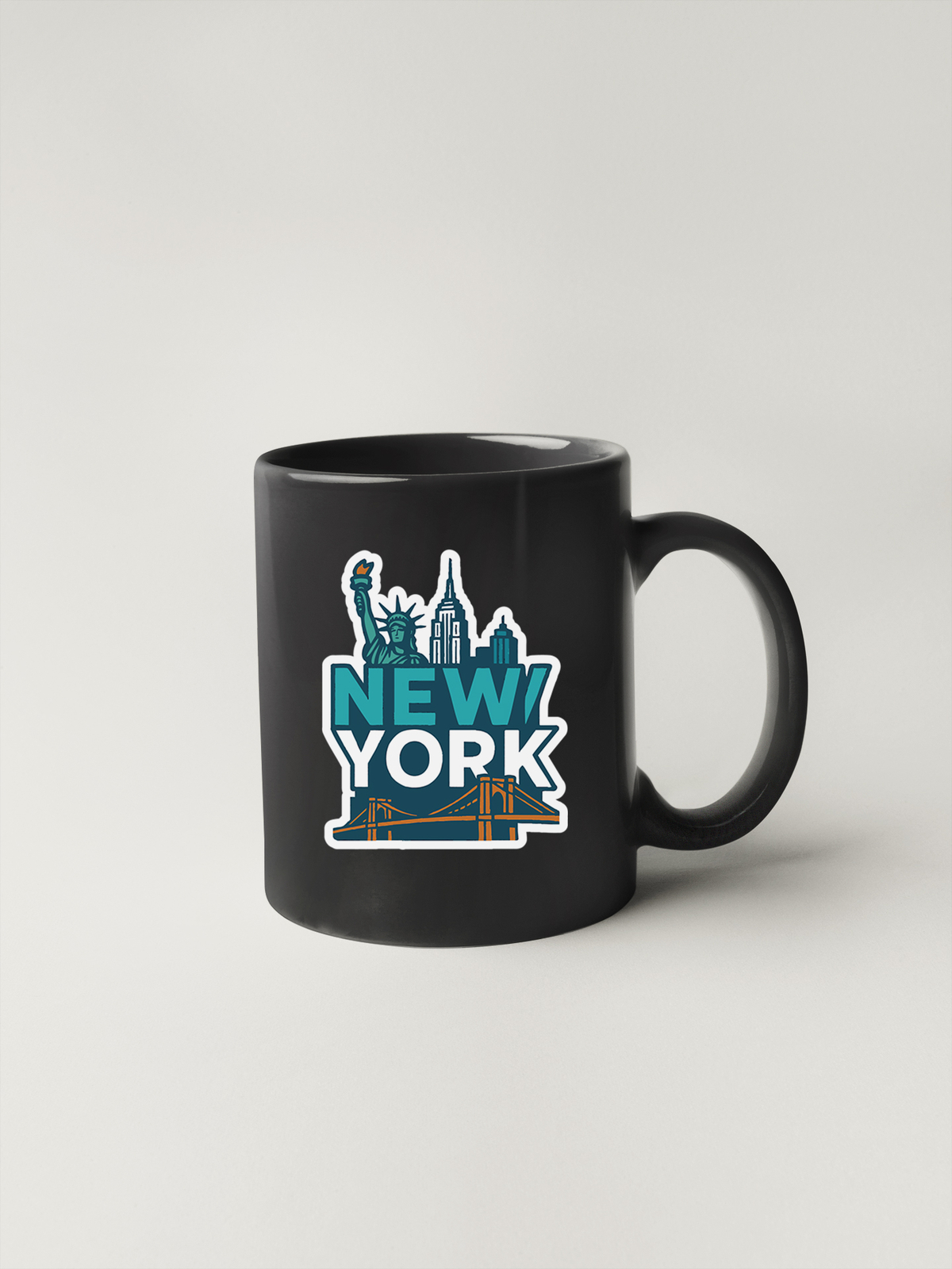 New York Sticker Decal Vinyl Die-Cut City Skyline Landmark Design
