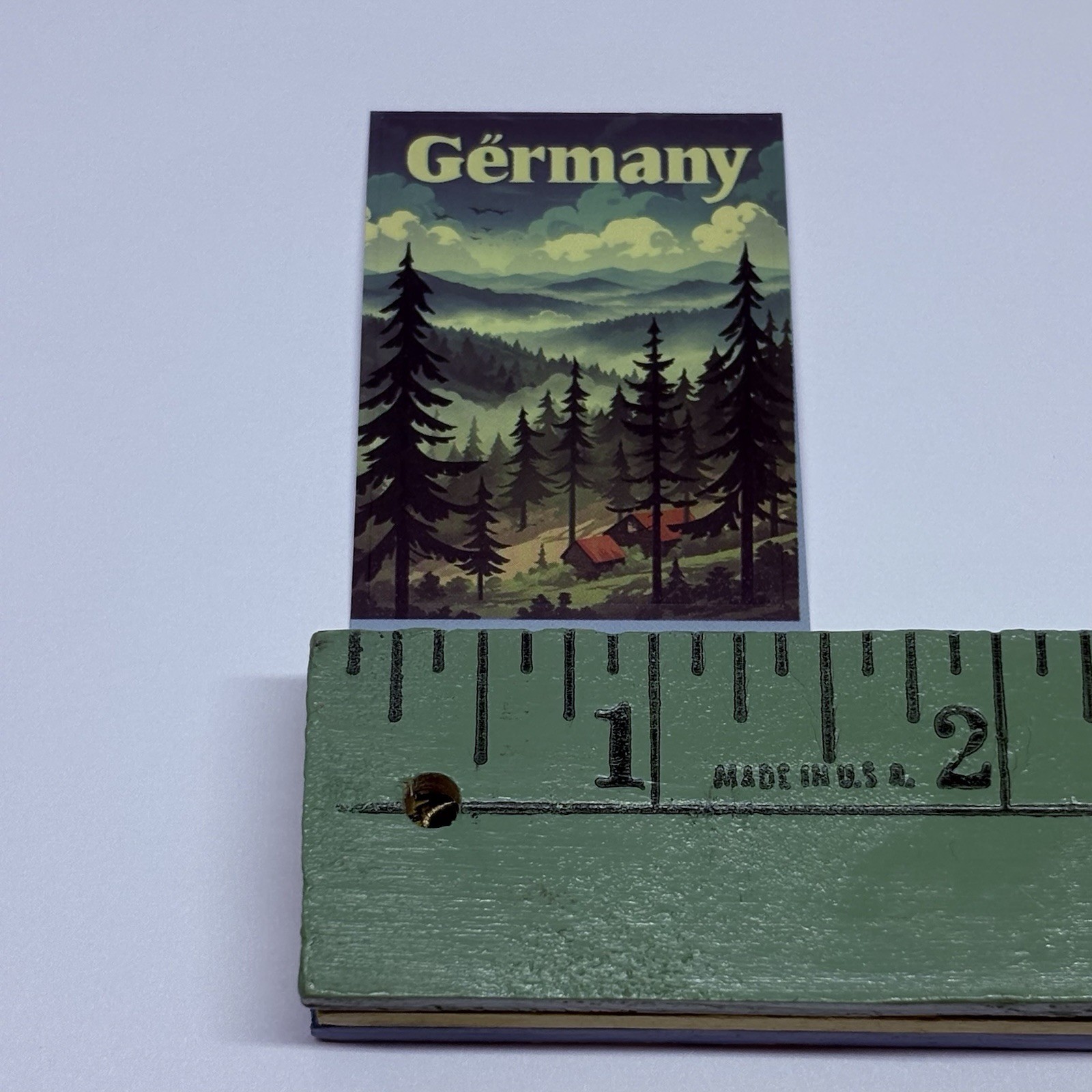 Black Forest Germany Sticker Country Tour Travel Art Decal Vinyl Souvenir Tc9