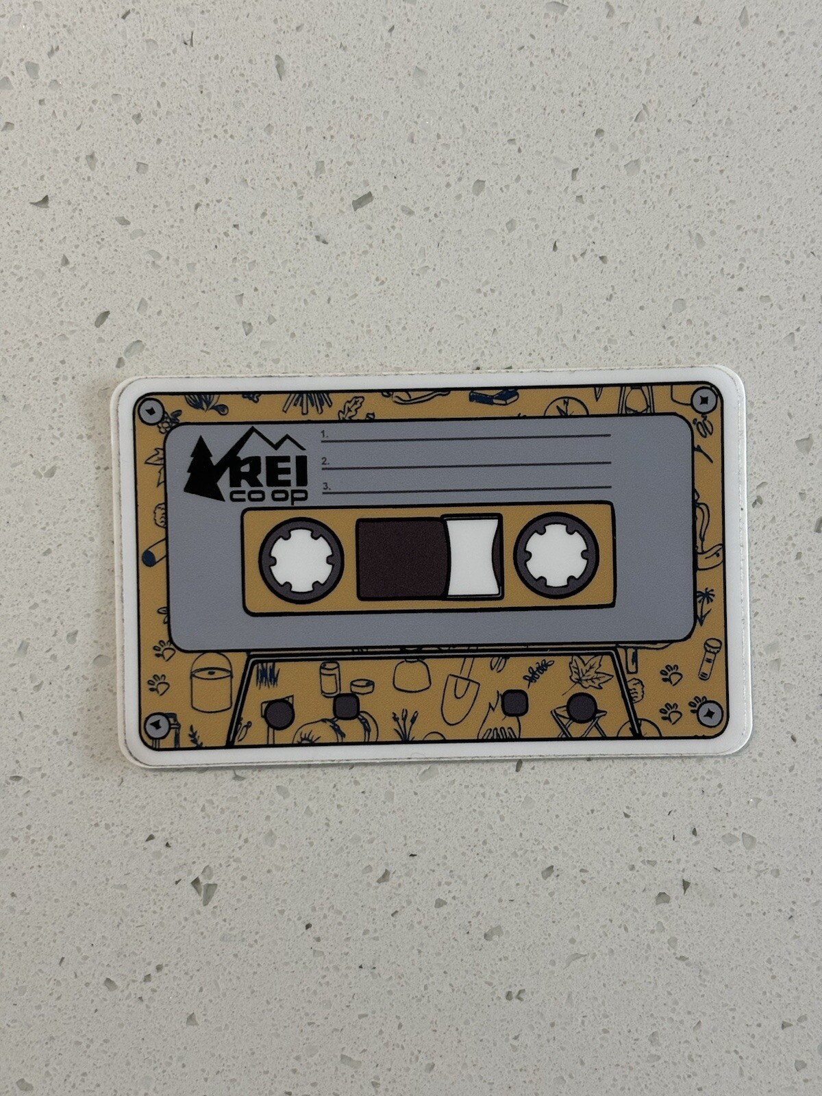 Rei Sticker Decal Vintage Cassette Tape