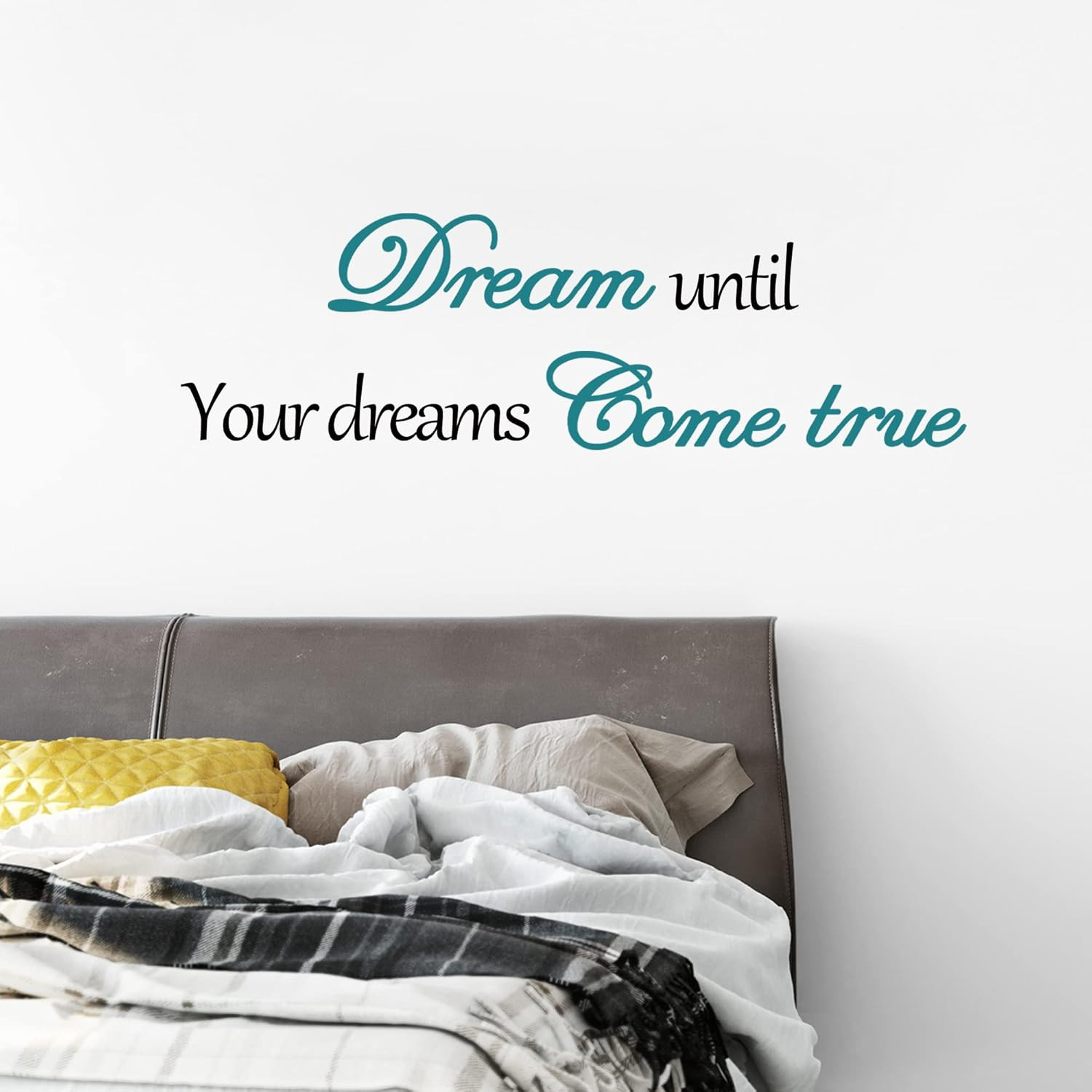 Inspirational Quotes Motivational Sayings Vinyl Peel & Stick Wall Decals for Wom