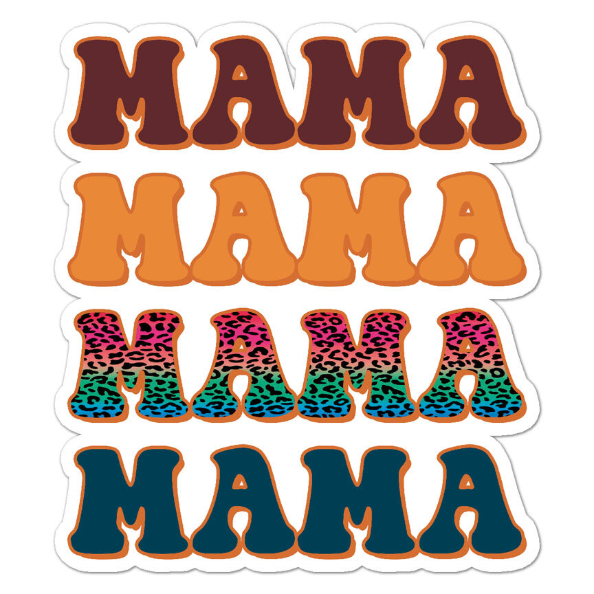 Mama, Vinyl Decal Sticker, Indoor Outdoor, 3 Sizes, #8809