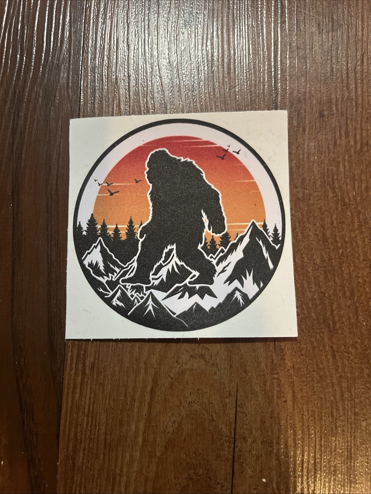Outdoors Hiking Camping Adventure Nature Mountain Forest Trail Sticker Decal 3”