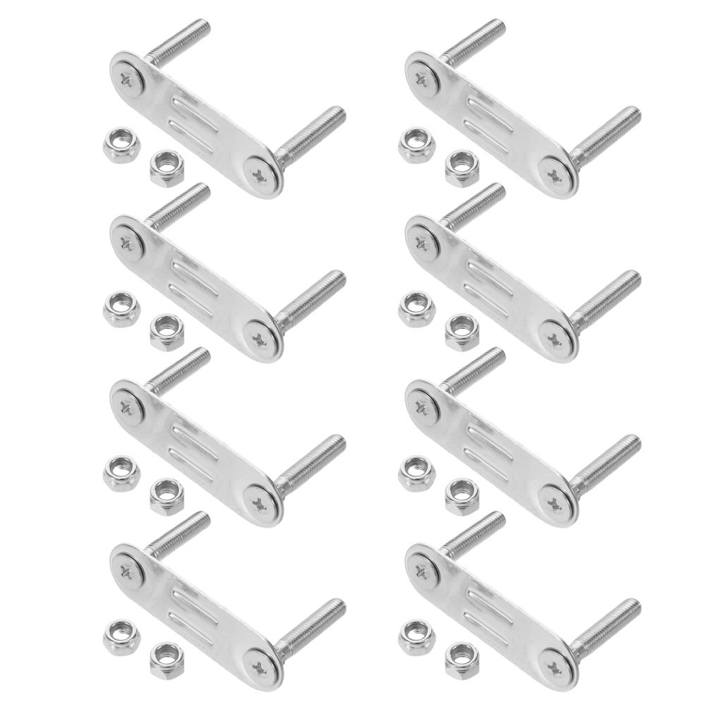 8 PCS Roller Skate Stand Road Drift Skates Plate Base Accessories