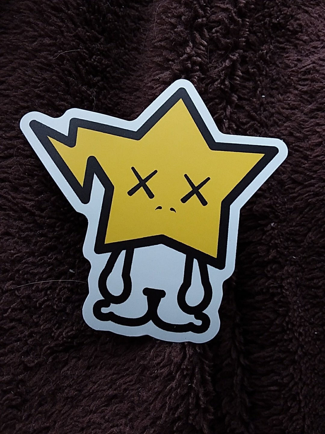 Star head Sticker For Skateboard Laptop