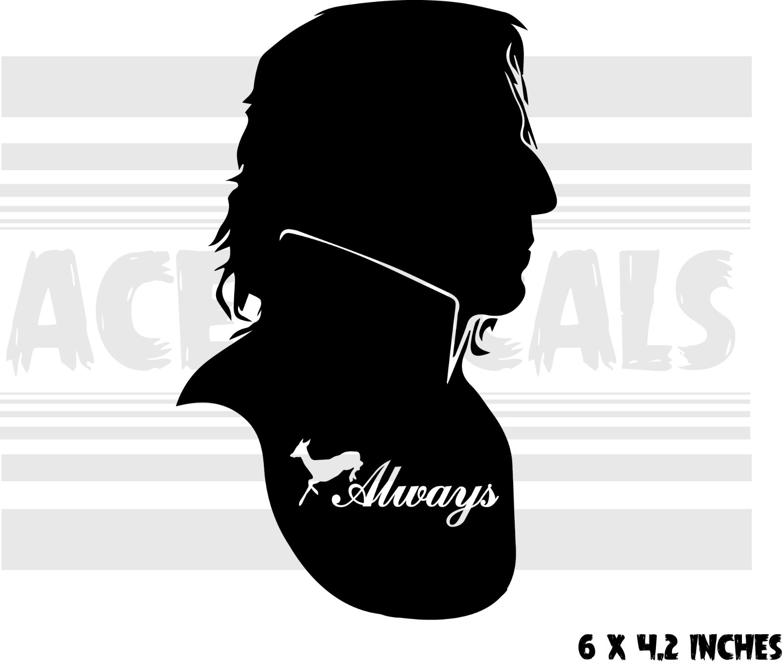 Harry Potter – Snape Always – Movie Laptop Vinyl decal sticker