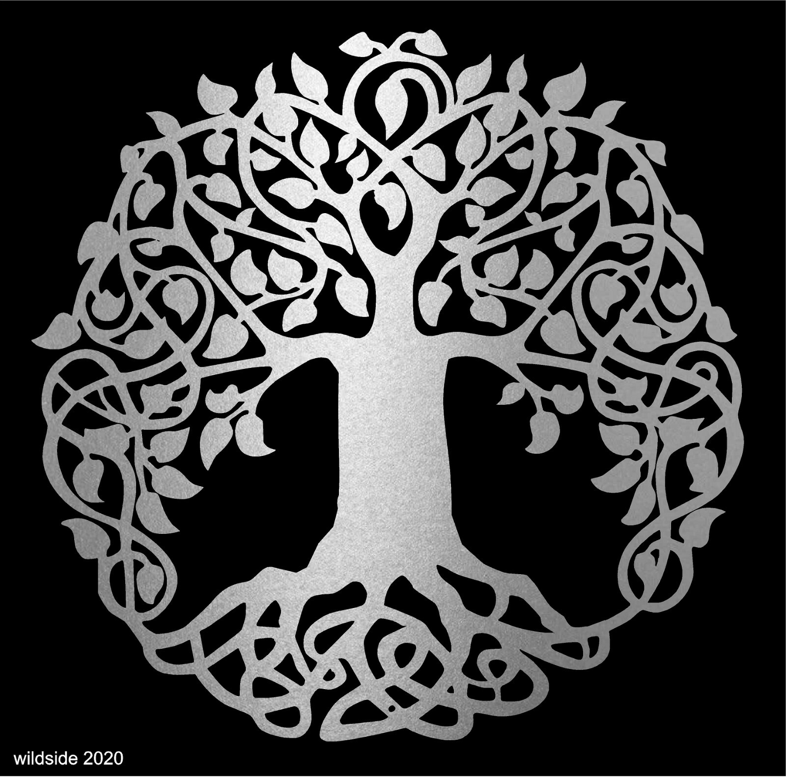 Tree Of Life Decal car window laptop altar vinyl sticker