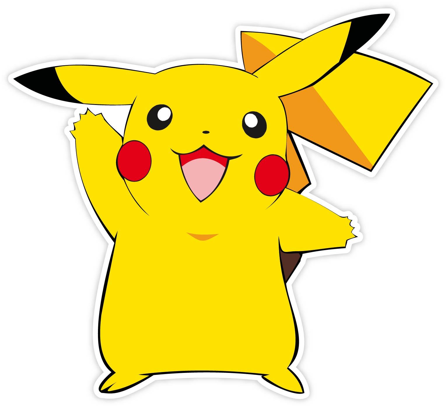 Pokemon Pikachu Vinyl Decal Sticker *SIZES* Wall Cartoon
