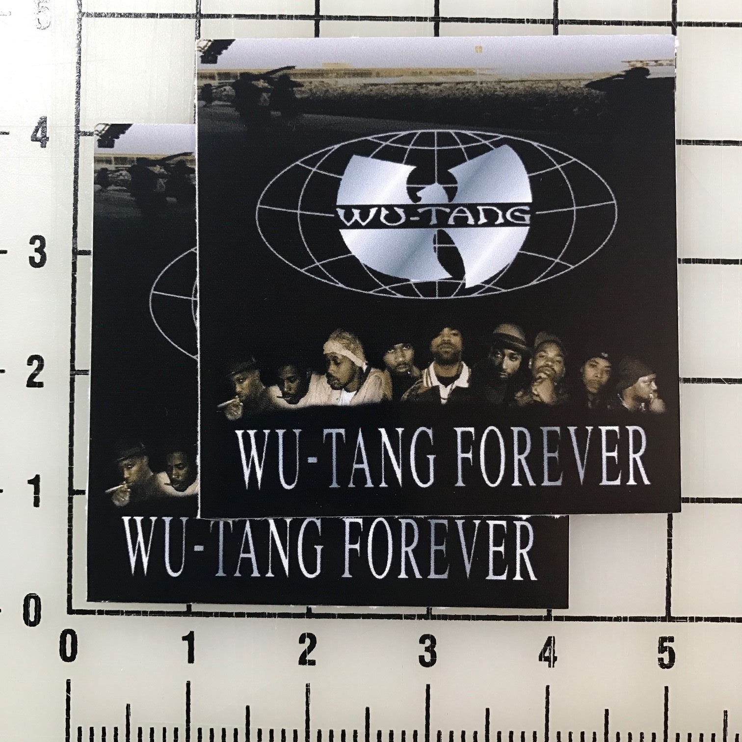 Wu Tang Clan Forever 4" Wide Vinyl Decal Sticker BOGO