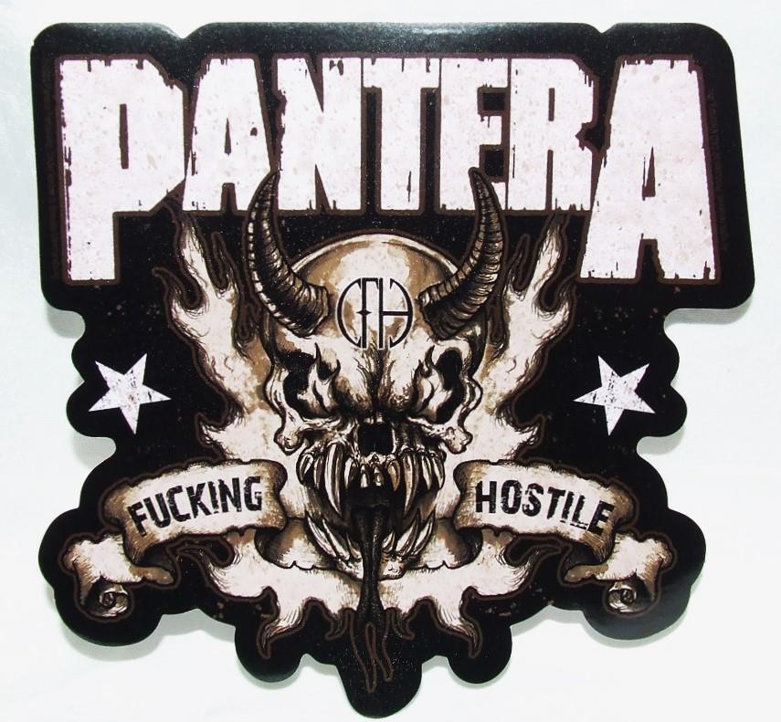 Pantera Hostile Die Cut Sticker Decal Heavy Metal